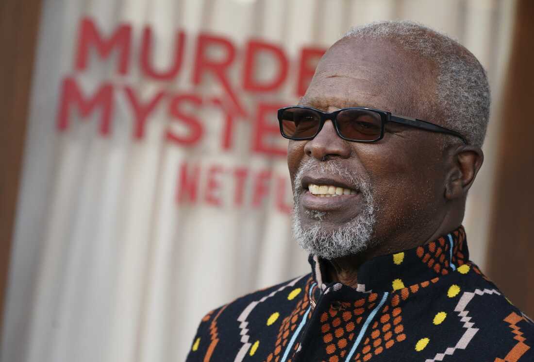 John Kani arrives at the premiere of 