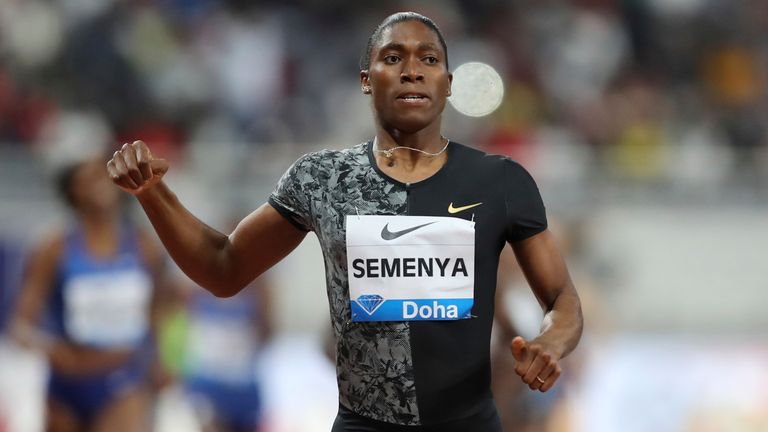Semenya has come under scrutiny since winning gold at the 2009 World Athletics Championships at the age of 2019