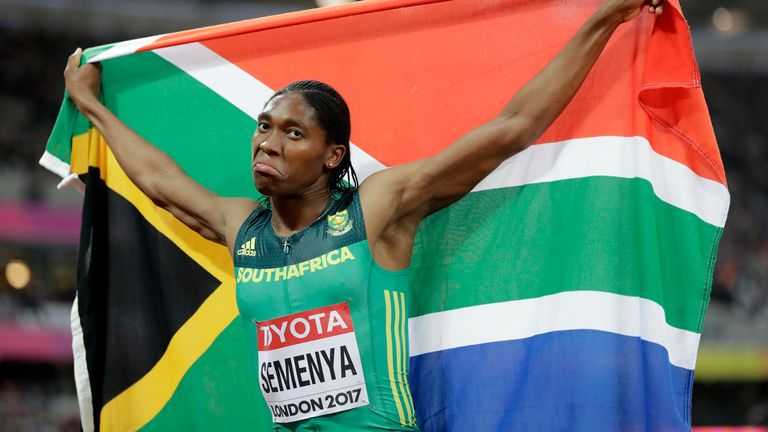 'I'm fighting for women's dignity,' Semenya told Sky News