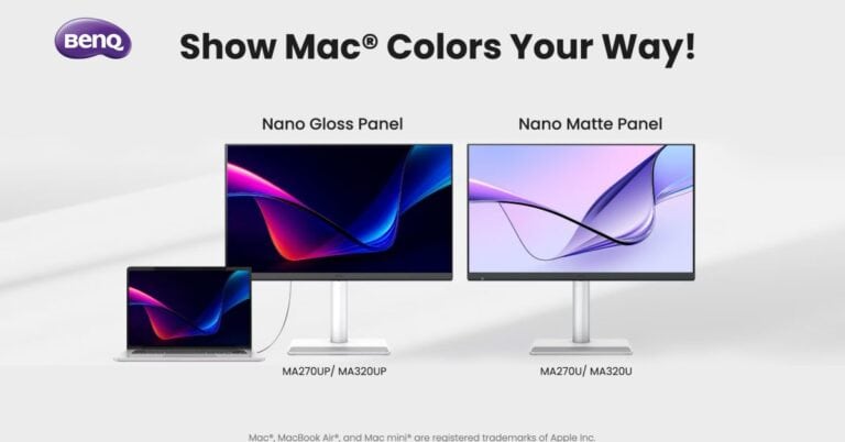 BenQ MA monitors display colors to match your MacBook screen – and you can win one – Latest Technology News & Trends