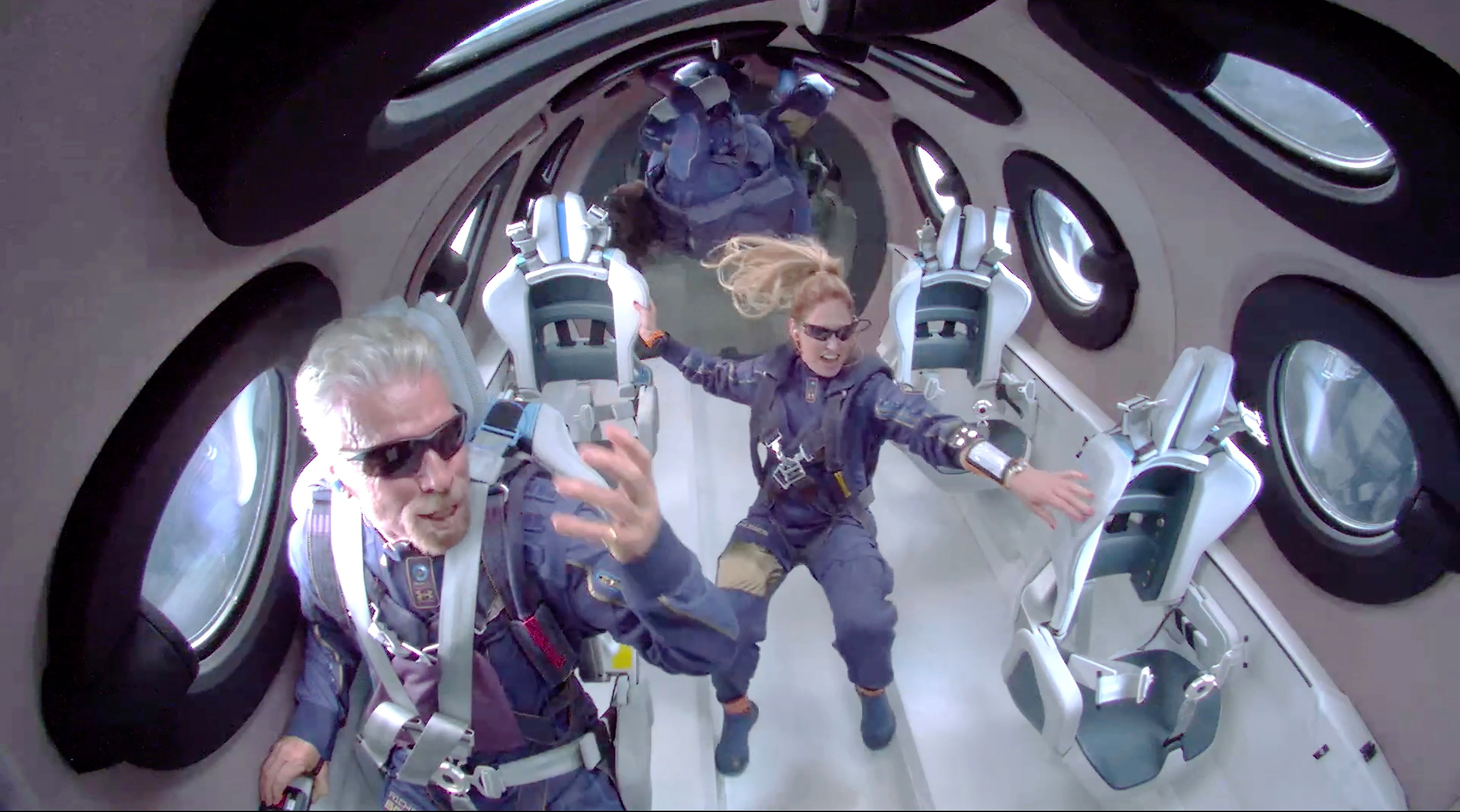 Richard Branson was giddily, palpably excited after his first trip to space in July 2021, at one point breaking off from another topic during his press conference to exclaim: “Woo! We’ve been to space, everybody!”