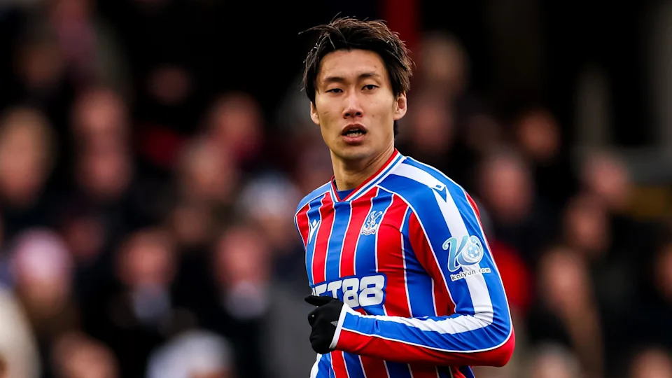 Daichi Kamada playing for Crystal Palace