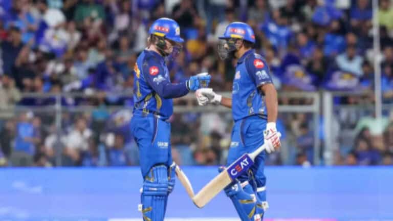 IPL 2026: Rohit Sharma, Rickelton fire MI to record chase, ending 13-year jinx | Latest Sports News