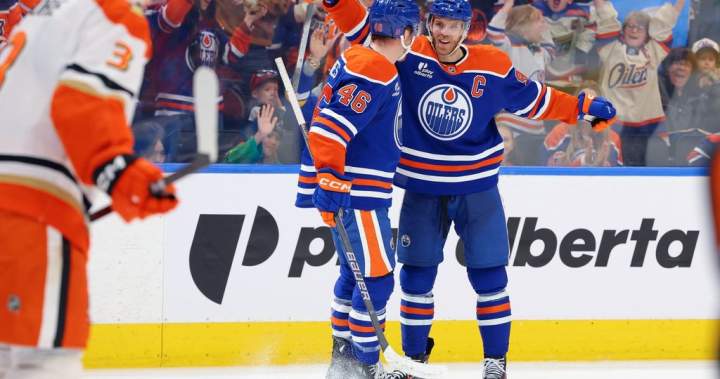 McDavid’s three points lead Oilers over Ducks-Breaking News, Latest Updates
