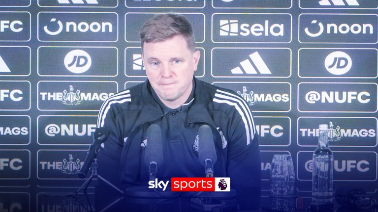 Newcastle boss Eddie Howe very downbeat after 2-1 defeat to Sunderland