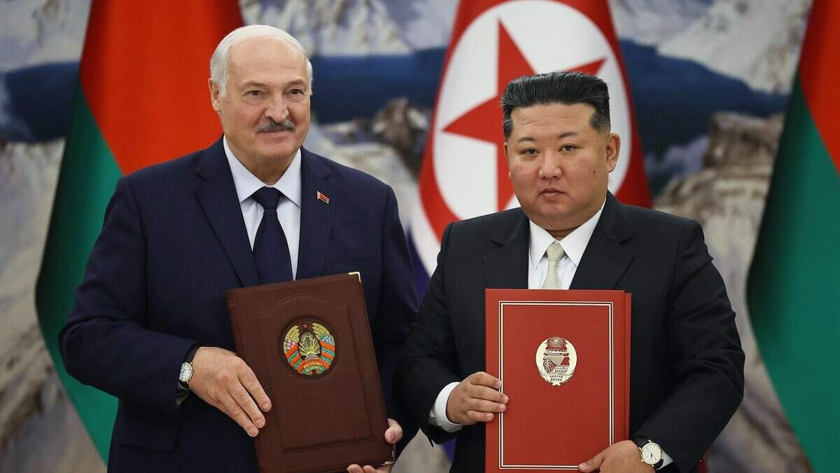 North Korea, Belarus leaders meet in Pyongyang, sign friendship treaty – Breaking News, Latest Updates