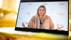 Olympic committee bans trans athletes from women’s events : NPR – Breaking News, Latest Updates