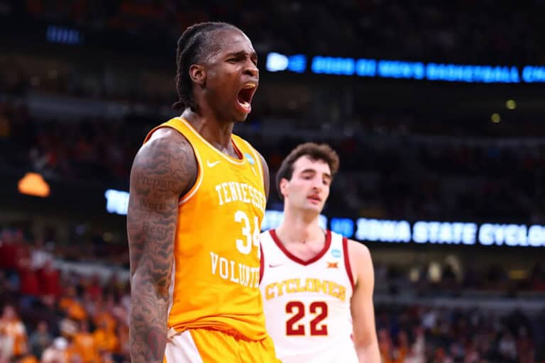 Tennessee pulls away from shorthanded Iowa State to reach third straight Elite Eight | Latest Sports News