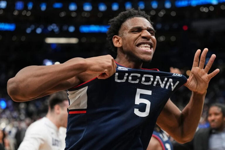 The Final Four is set as UConn stuns Duke to join Illinois, Arizona and Michigan | Latest Sports News