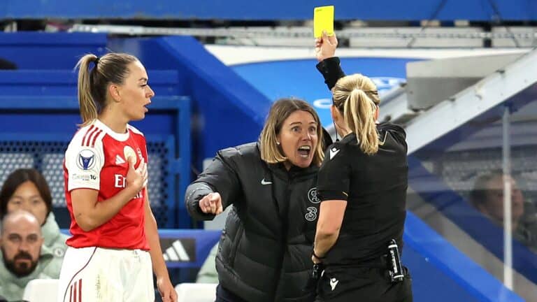 Chelsea 1-0 Arsenal (Agg: 2-3): Sonia Bompastor fumes again on VAR after Katie McCabe hair pull on Alyssa Thompson not reviewed in WCL game | Football News | Latest Sports News