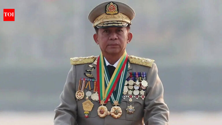 Myanmar army chief Min Aung Hlaing elected as President-Breaking News, Latest Updates