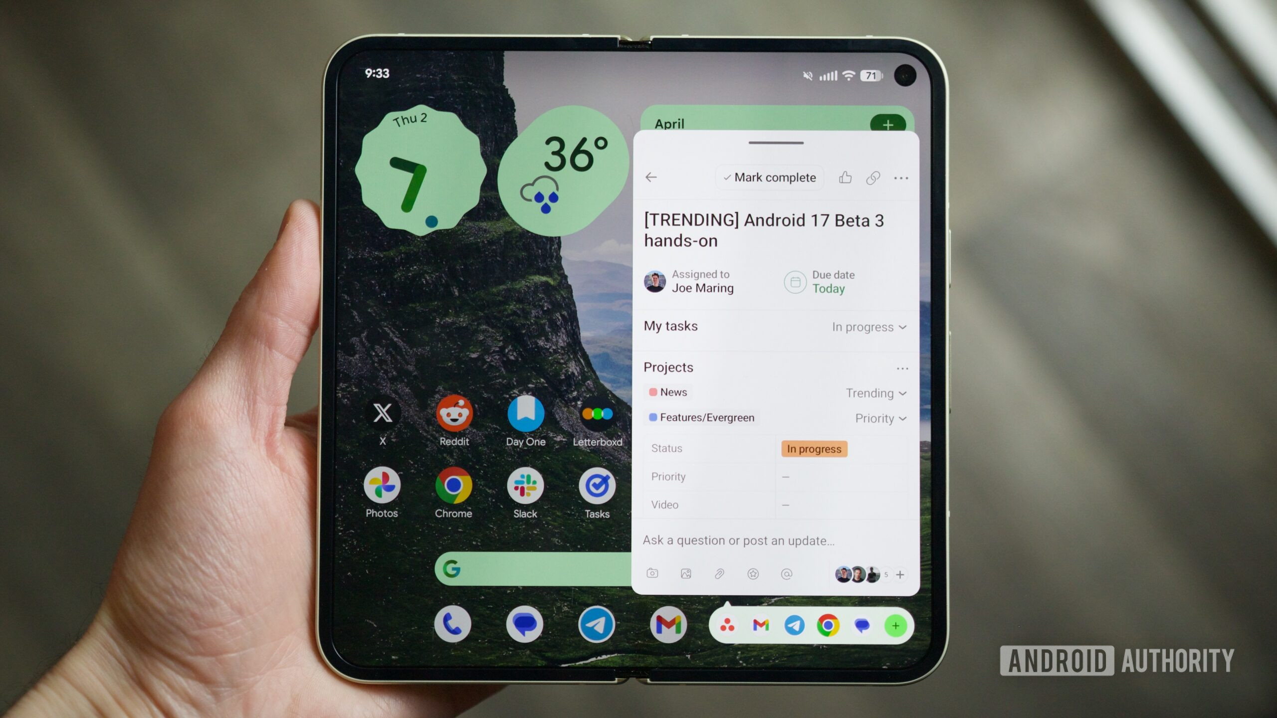 App bubbles in android 17 Beta 3.
