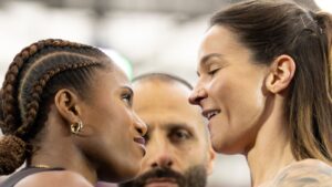 Terri Harper says Caroline Dubois is weaker than she imagined as pair are split by security again at pre-fight press conference | Boxing News | Latest Sports News