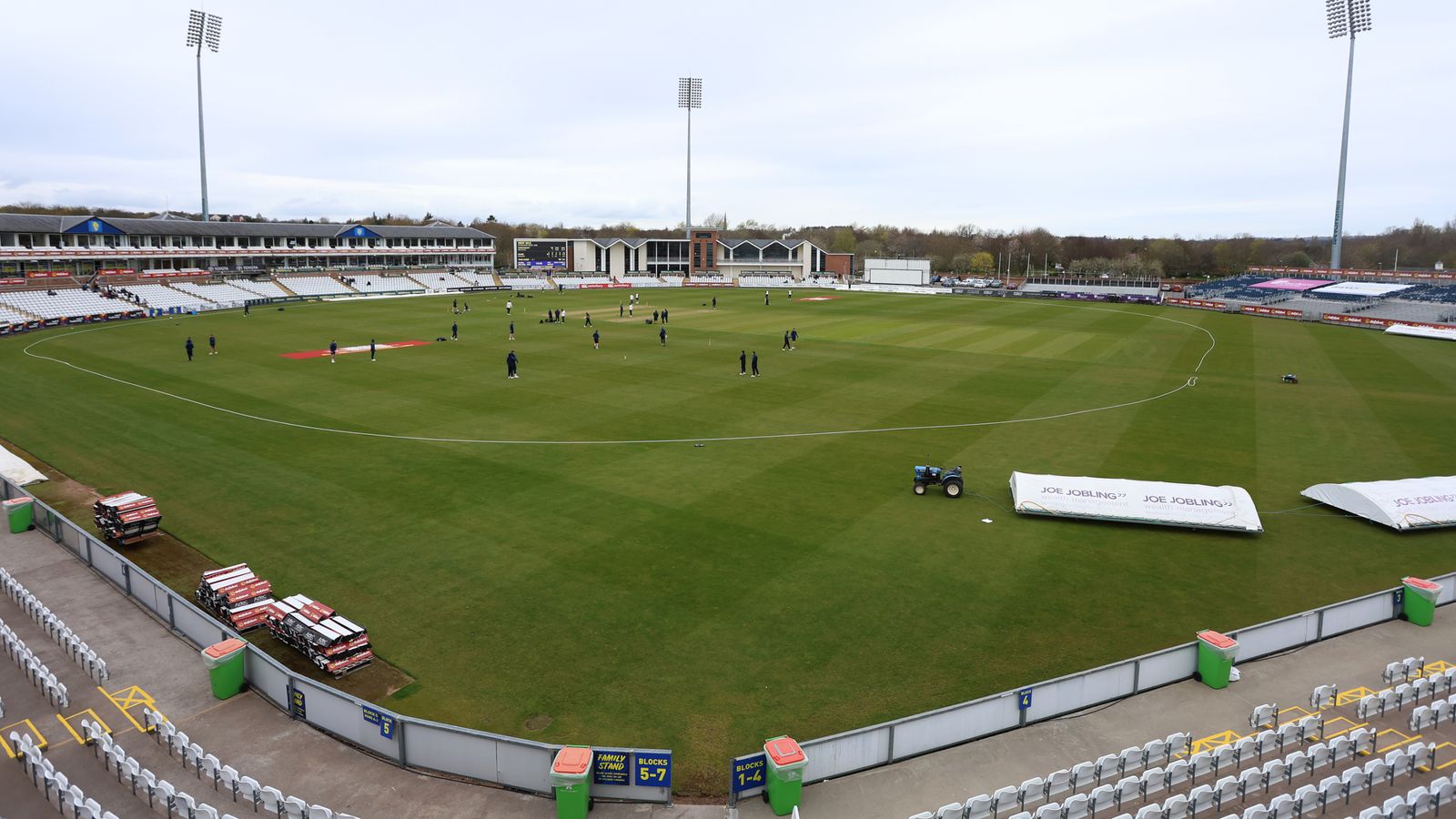 Storm Dave damages Durham’s Riverside cricket ground during County Championship game with Kent | Cricket News | Latest Sports News
