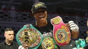 Caroline Dubois defeats Terri Harper to win world championship grudge match and unify WBC and WBO lightweight titles | Boxing News | Latest Sports News