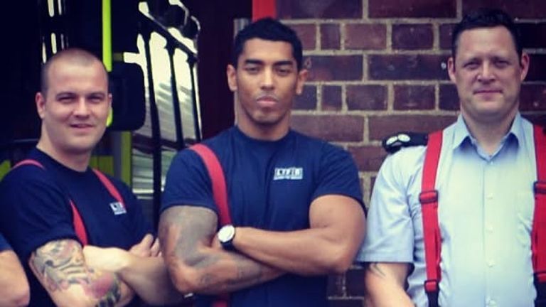 Charlton Under-21 coach Chris Lock spent almost two decades with the London Fire Brigade