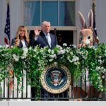 Trump’s White House Easter event gets weird as Trump focuses on Iran war and shows off his arch plans-Breaking News, Latest Updates
