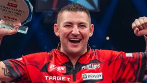 Nathan Aspinall wins German Darts Grand Prix with victory over Danny Noppert in final | Darts News | Latest Sports News