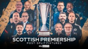 Scottish Premiership: Hearts, Rangers, Celtic discover post-split title-race fixtures as run-in for European and relegation battles revealed | Football News | Latest Sports News