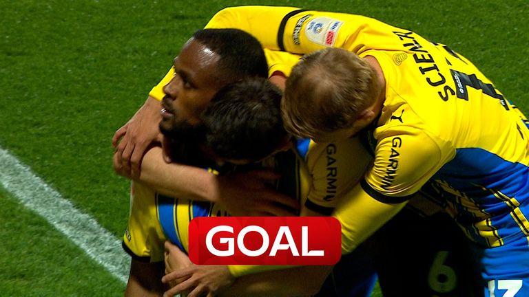 Cyle Larin's cool second half finish restored Southampton's two-goal lead over Wrexham.