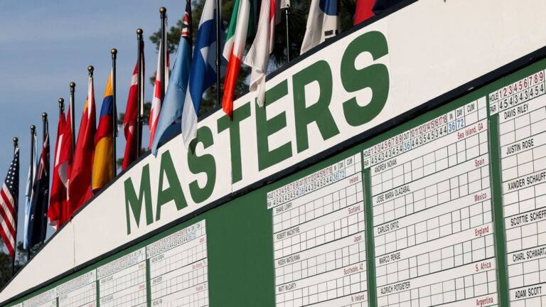 The Masters 2026 leaderboard: Latest golf scores from Augusta National and tee times for opening major of the year | Golf News | Latest Sports News