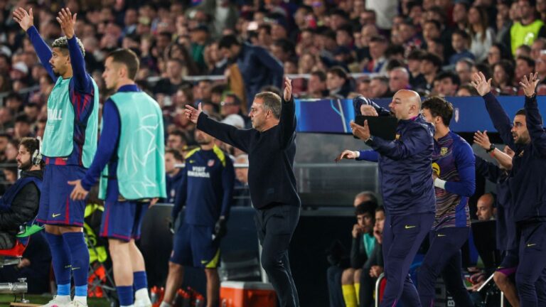 Barcelona’s Flick furious over bizarre missed red in loss | Latest Sports News
