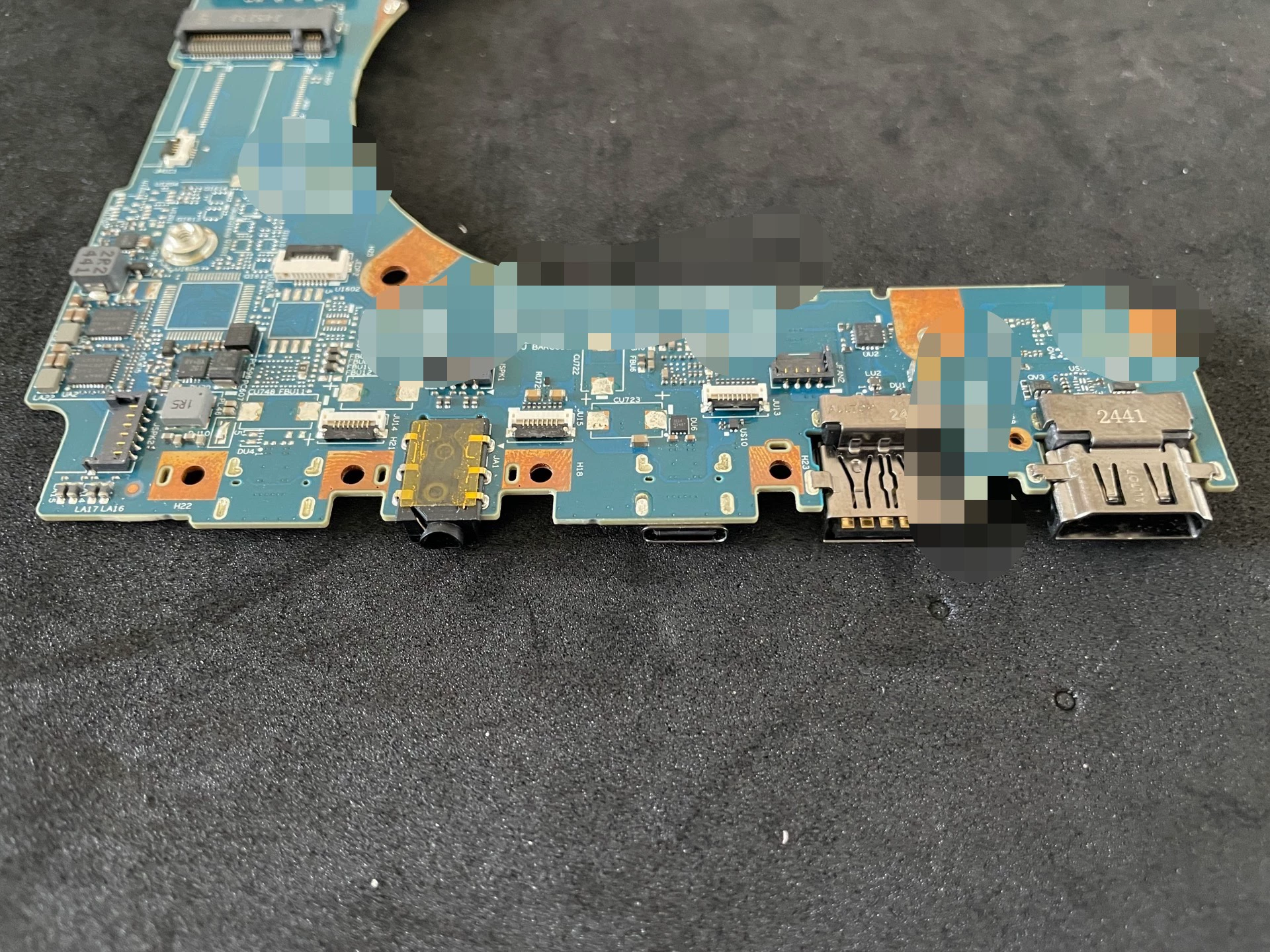 Laptop motherboard featuring Nvidia N1 SoC