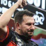 Premier League Darts: Jonny Clayton returns to top of table after victory over Michael van Gerwen in Brighton | Darts News | Latest Sports News