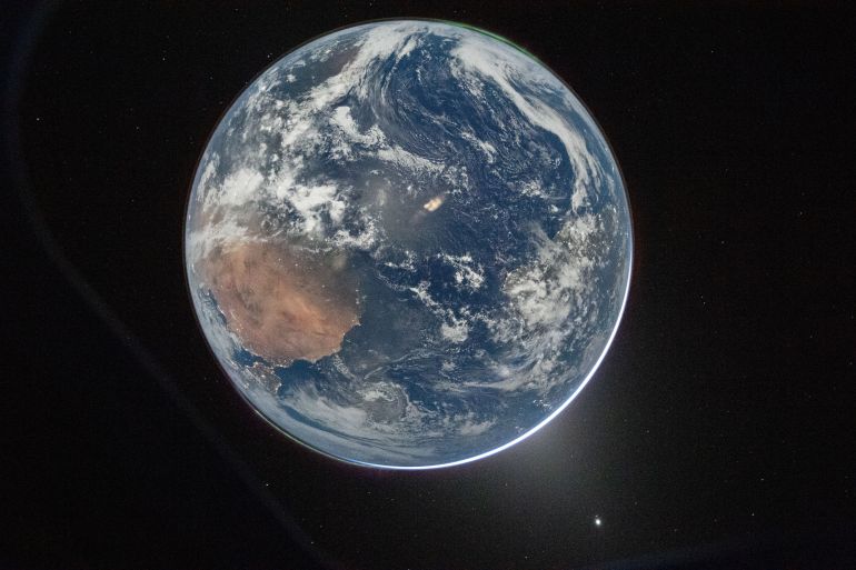 A handout picture made available by the National Aeronautics and Space Administration (NASA)