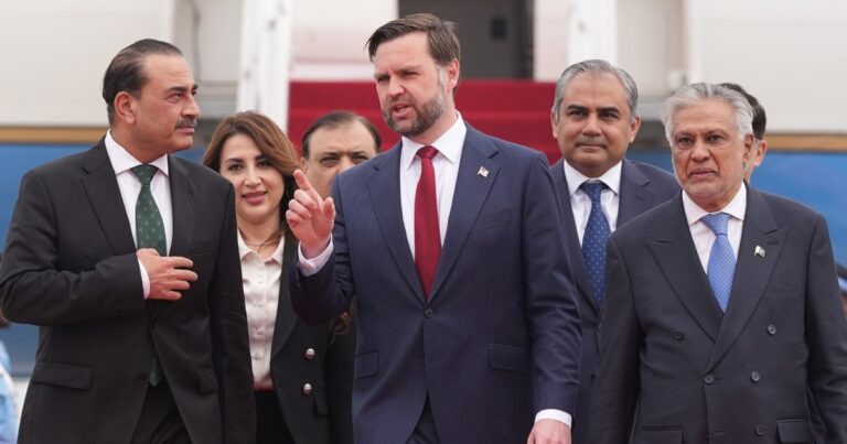VP Vance Arrives in Pakistan for Peace Talks Between US and Iran-Breaking News, Latest Updates