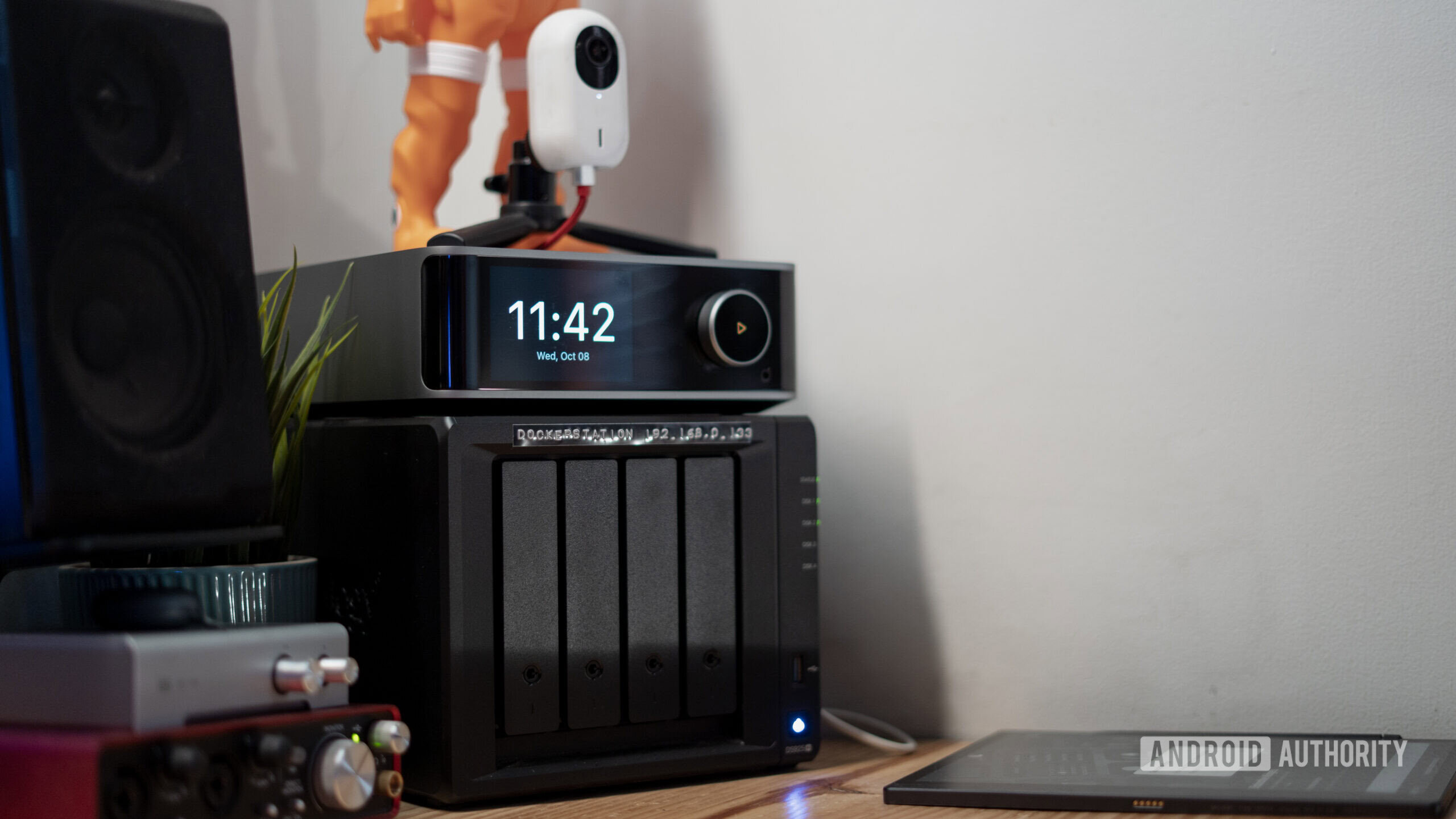 Synology DS925 Plus on a desk