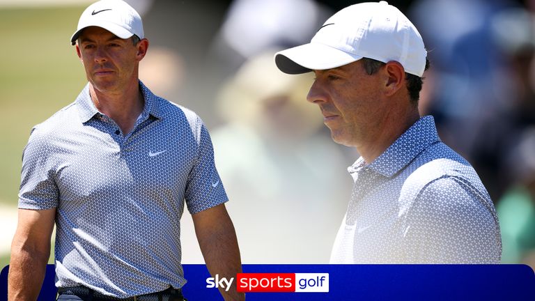 RORY MCILROY BOGEY FIRST ROUND 11 APR