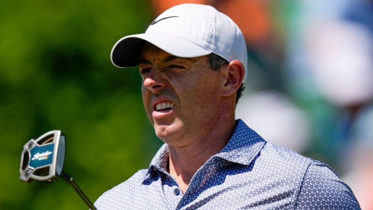 The Masters: Rory McIlroy level with Cameron Young after blowing historic lead during third round at Augusta National | Golf News | Latest Sports News