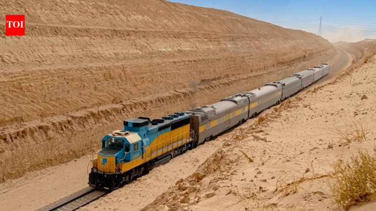 Saudi Railways Company: Saudi Arabia launches 5 rail routes to cut cargo time and costs, linking Gulf ports faster | World News-Breaking News, Latest Updates