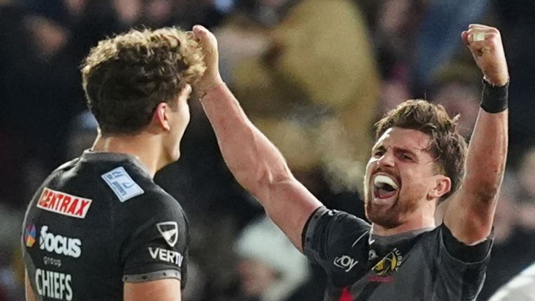 Slade's kicking proved vital for Exeter