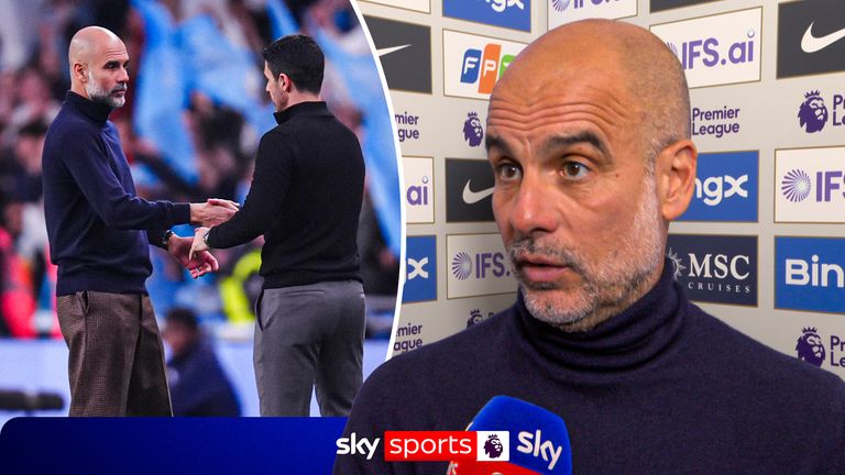 Pep on Man City v Arsenal