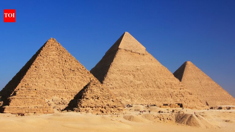 Scientists reveal how Egypt’s Great Pyramid was built by moving 2.3 million stones without modern machines | World News-Breaking News, Latest Updates