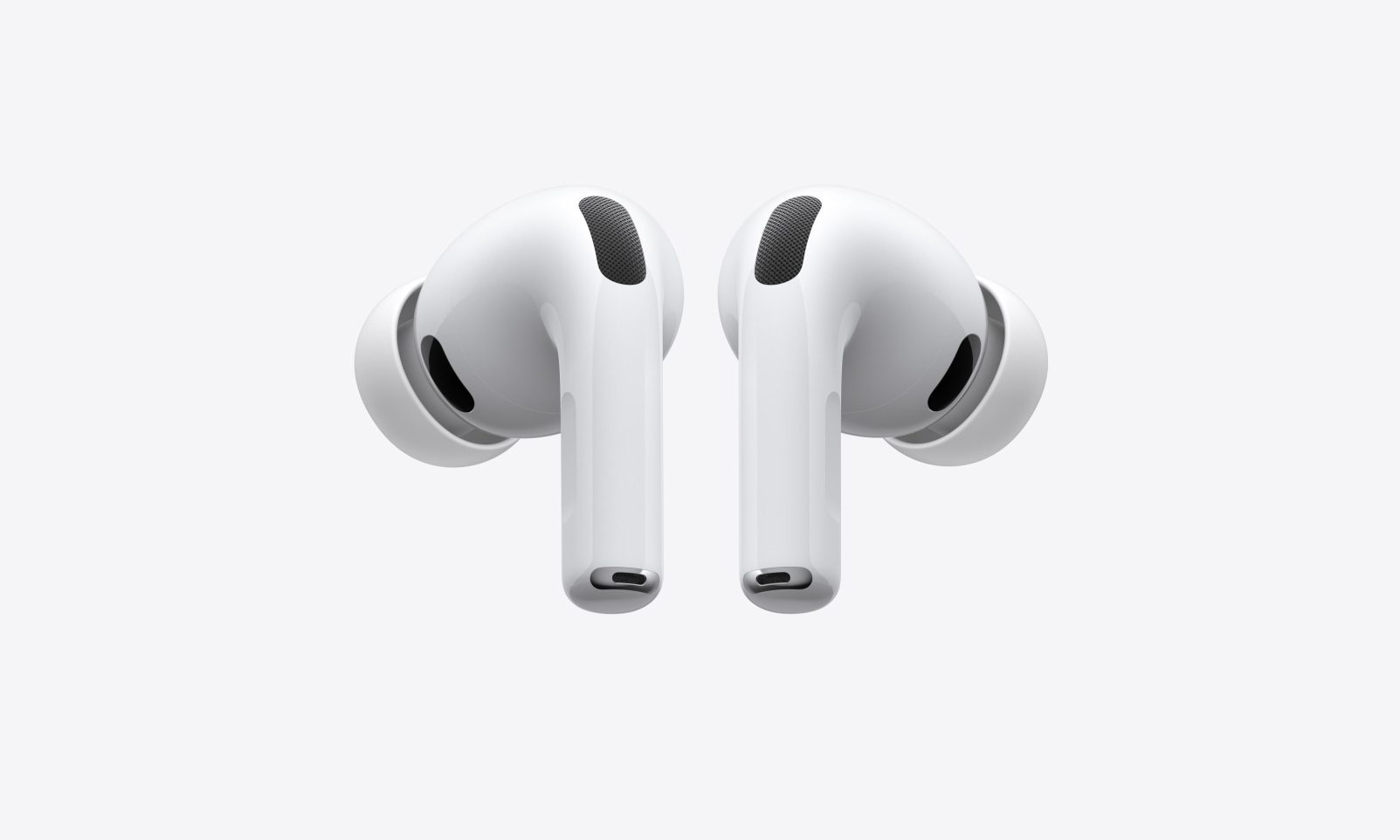 The white buds of the AirPods Pro 3