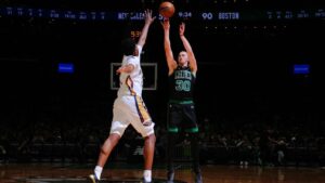Celtics tie NBA record with 29 3s; clinch No. 2 seed | Latest Sports News