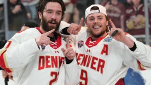 Denver Pioneers win 3rd NCAA men’s hockey title in 5 years | Latest Sports News