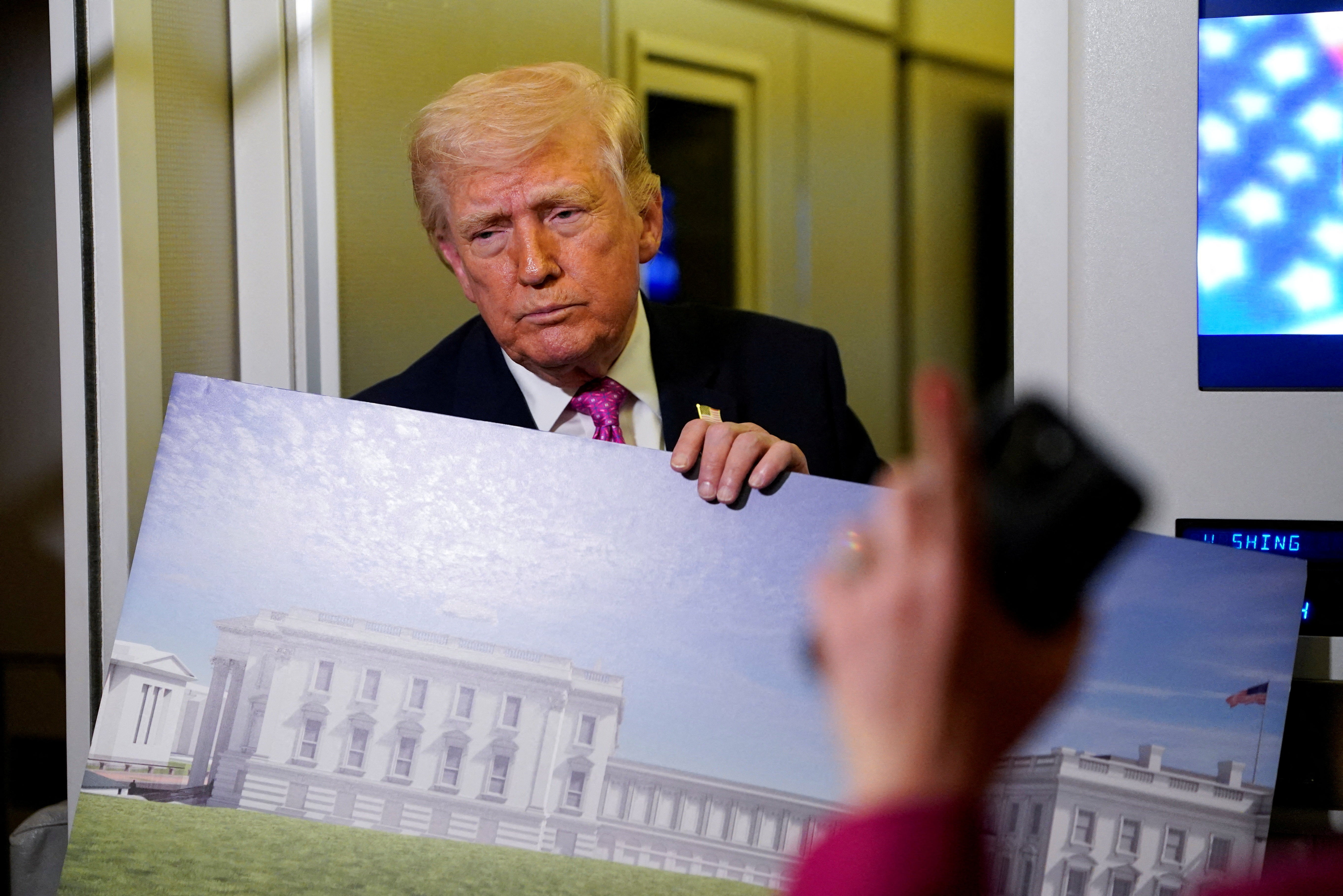 Trump has spoken often about the ballroom he wants to build at the White House