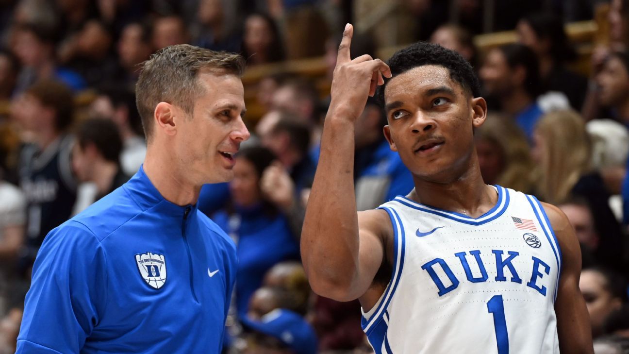 Duke favored for ’27 men’s hoops title; Michigan, Florida follow | Latest Sports News
