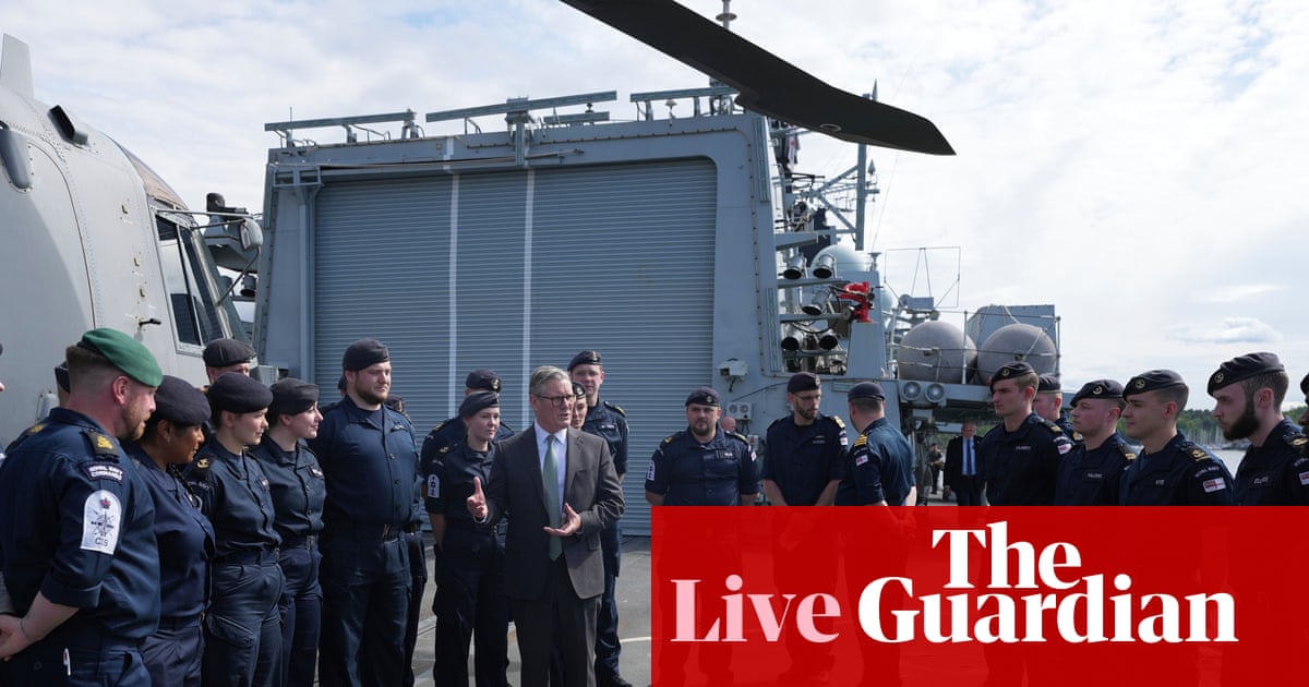 Hegseth right to mock Royal Navy, says ex-army chief as he backs claims over military underfunding – UK politics live | Politics-Breaking News, Latest Updates