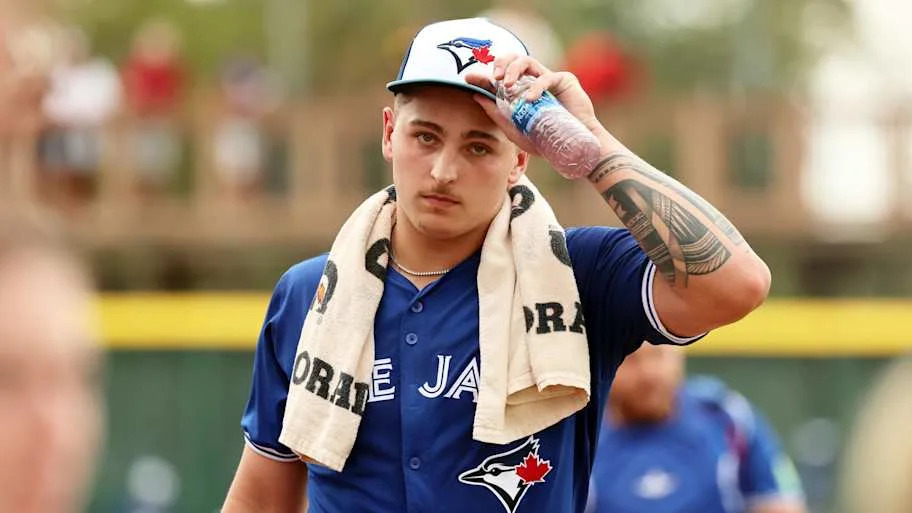 Toronto Blue Jays pitcher Ricky Tiedemann  