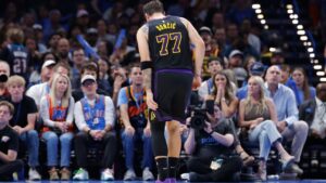 Lakers’ Doncic (hamstring) to miss at least rest of regular season | Latest Sports News