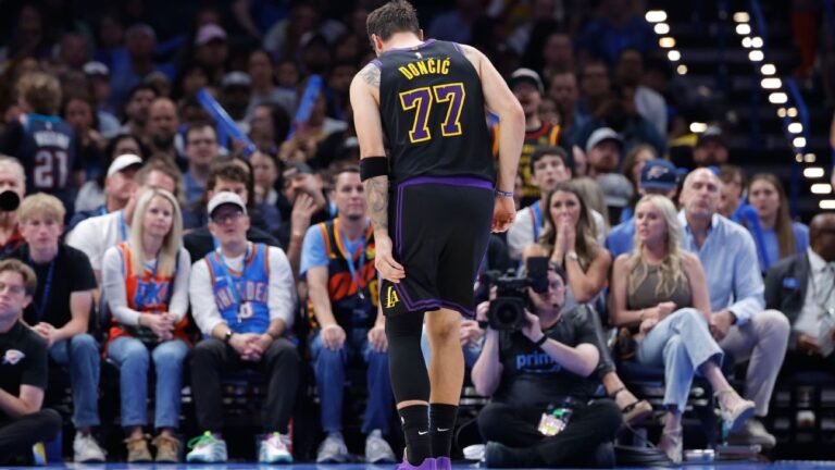 Luka Doncic exits Lakers’ loss in OKC with hamstring strain | Latest Sports News
