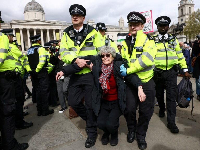Police begin arrests at UK protest against Palestine Action ban | Protests News-Breaking News, Latest Updates