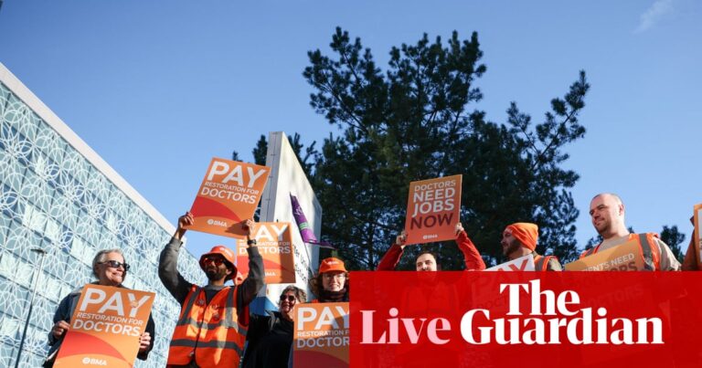 Resident doctors begin longest strike yet as Streeting accuses BMA of hypocrisy over pay – UK politics live | Politics-Breaking News, Latest Updates