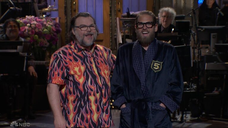 Tina Fey, Jonah Hill, Melissa McCarthy Join Jack Black SNL Monologue – Celebrity & Entertainment News