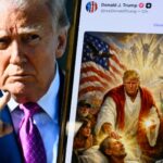 Trump deletes AI image of him as Jesus, says meant to be doctor – Business News, Markets & Economy